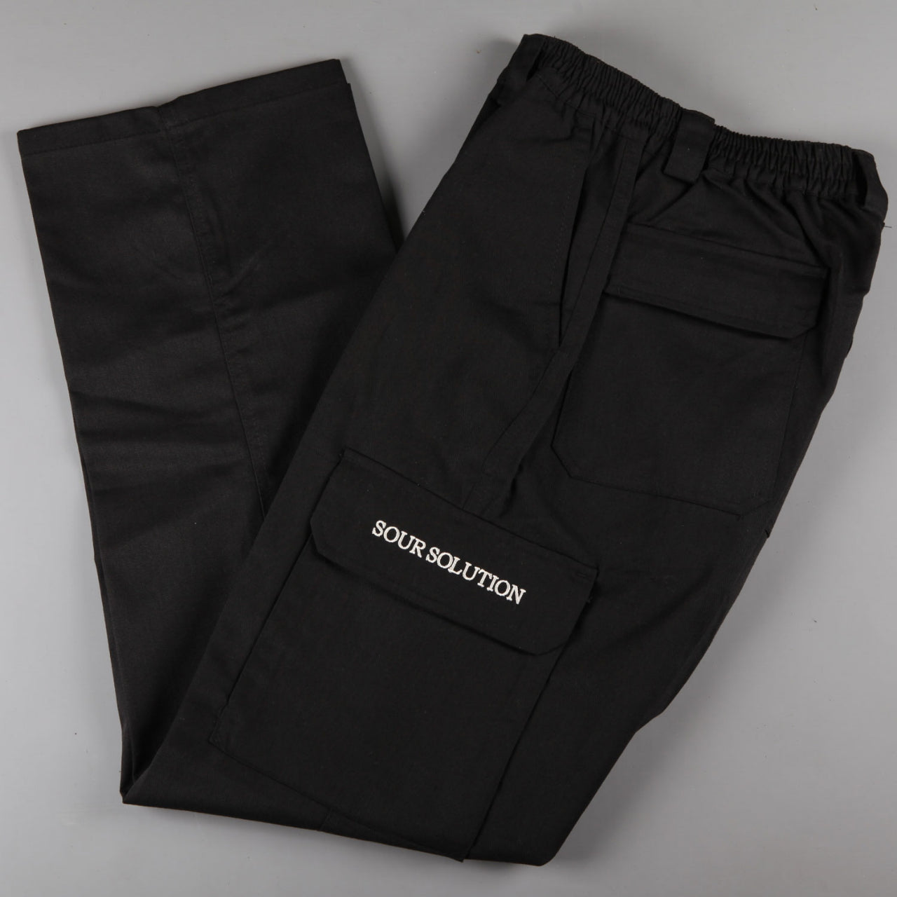 Sour City Safari Cargo Pants Black