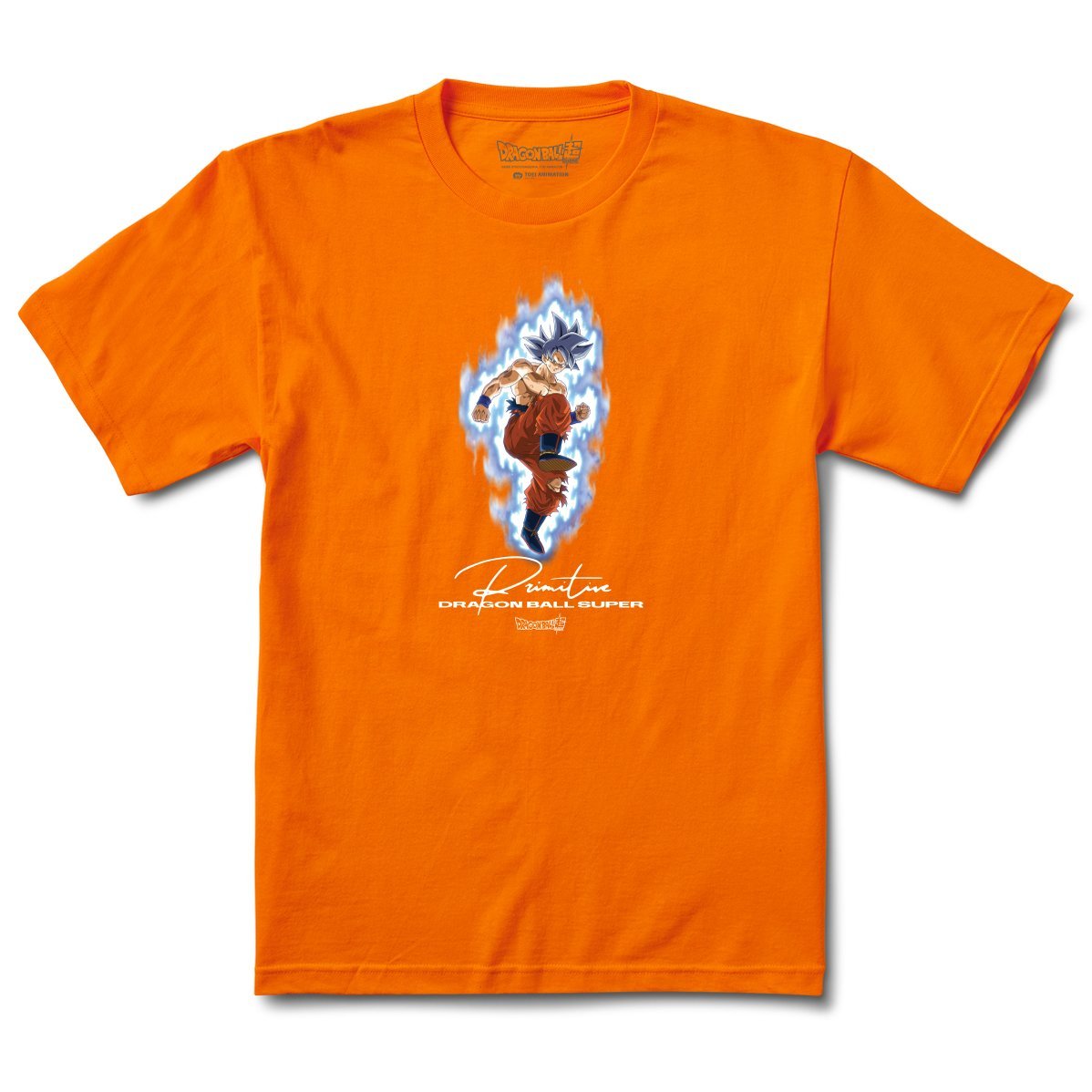 Primitive DBZ Instinct Tee Orange