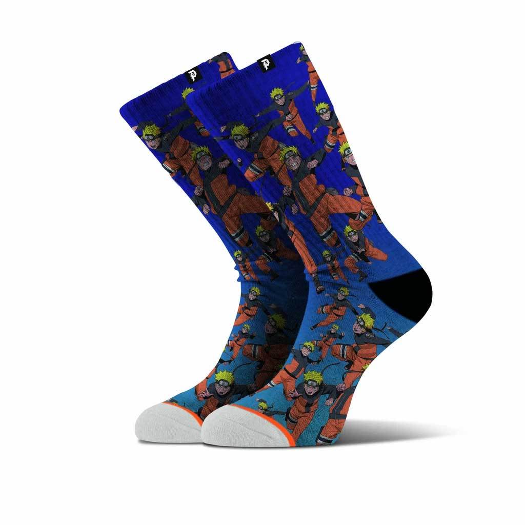 Primitive x Naruto Shadow Clone Sock Blue
