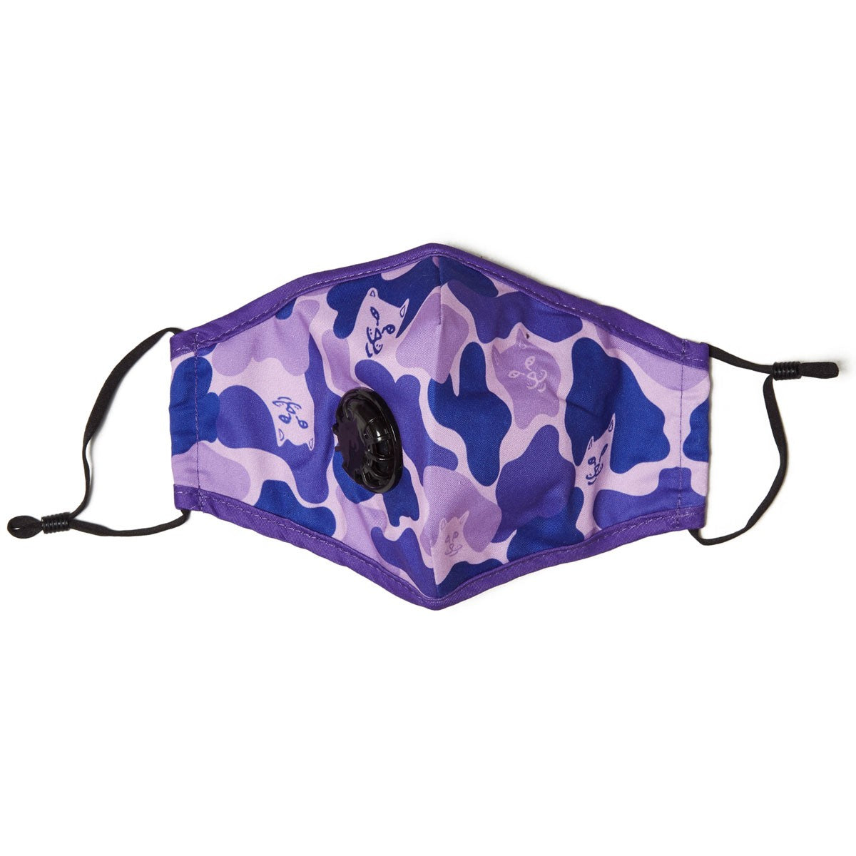 RipnDip Purple Camo Ventilated Face Mask