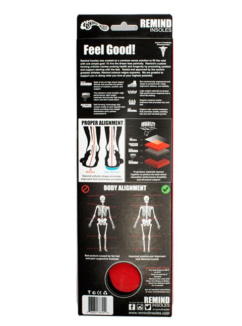 Remind Insoles Remedy Heat Moldable