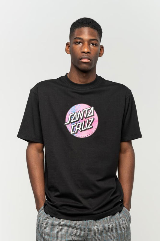 Santa Cruz Scales Dot Tee Black