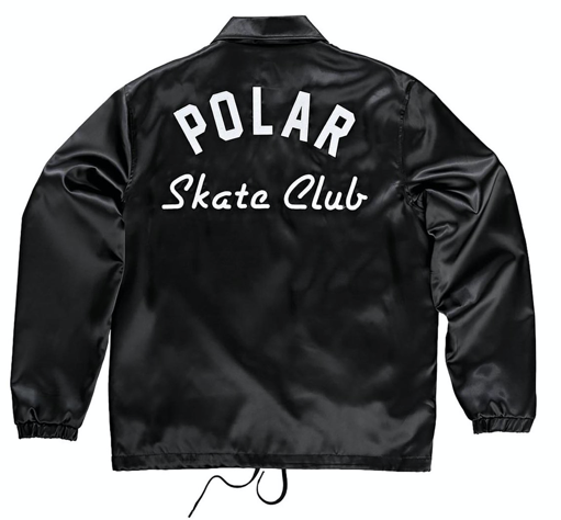 Polar Skate Club Jacket Black