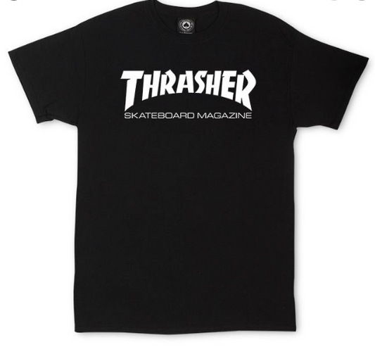 Thrasher Skate Mag Tee Black