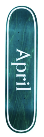 April OG Logo Invert Mint 8.0