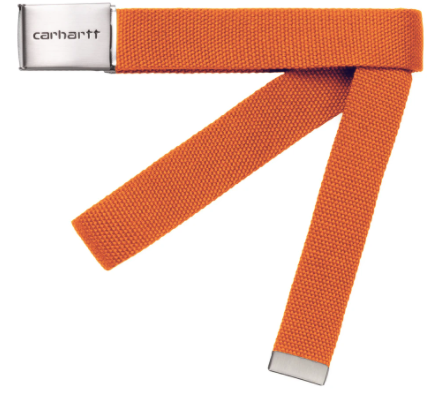 Carhartt WIP Clip Belt Chrome Hokkaido