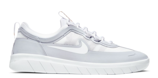 Nike Sb Nyjah Free White/Sky Grey – curbskateshop