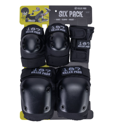 187 Killer Pads Junior Set Black