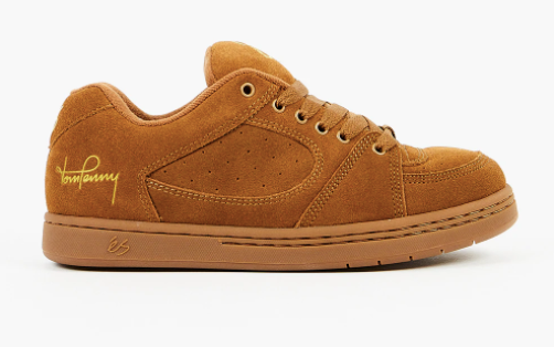 es Accel OG x Penny Brown Gum curbskateshop