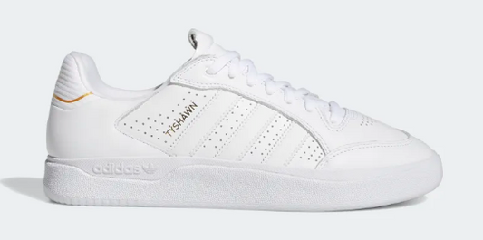 Adidas Tyshawn Low Cloud White/Cloud White/ Gold