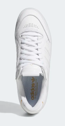 Adidas Tyshawn Low Cloud White/Cloud White/ Gold