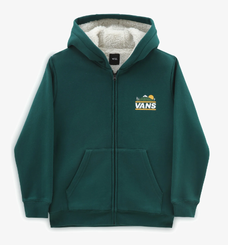 Vans Snowy Youth Peak Zip Hood Green