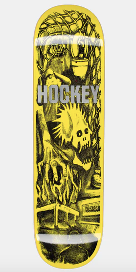 Hockey Mere Mortal Yellow 8.5
