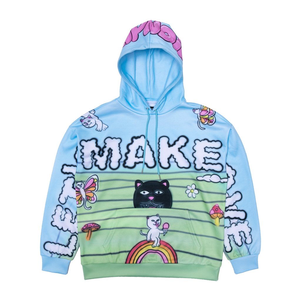 RipnDip Let's Make Love Hoodie Multi