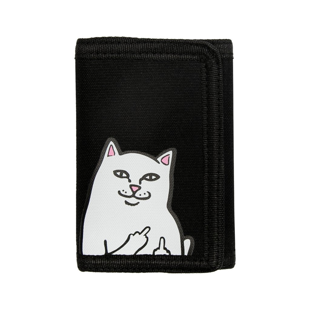 Ripndip Lord Nermal velcro Wallet Black