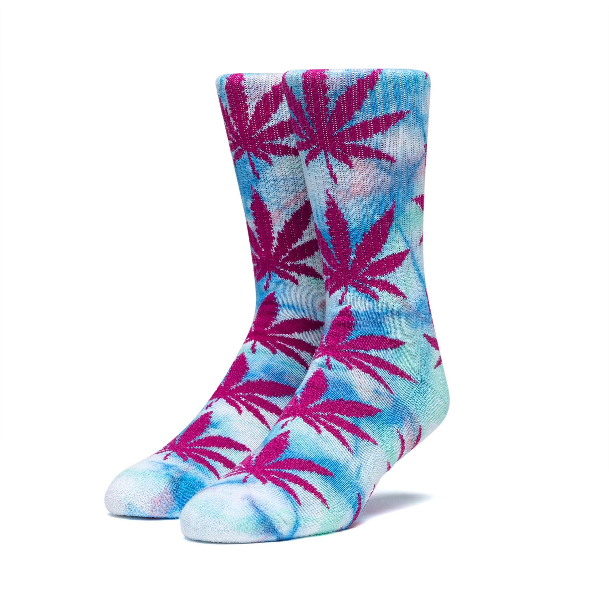 Huf Tie Dye Plantlife Socks Pale Aqua