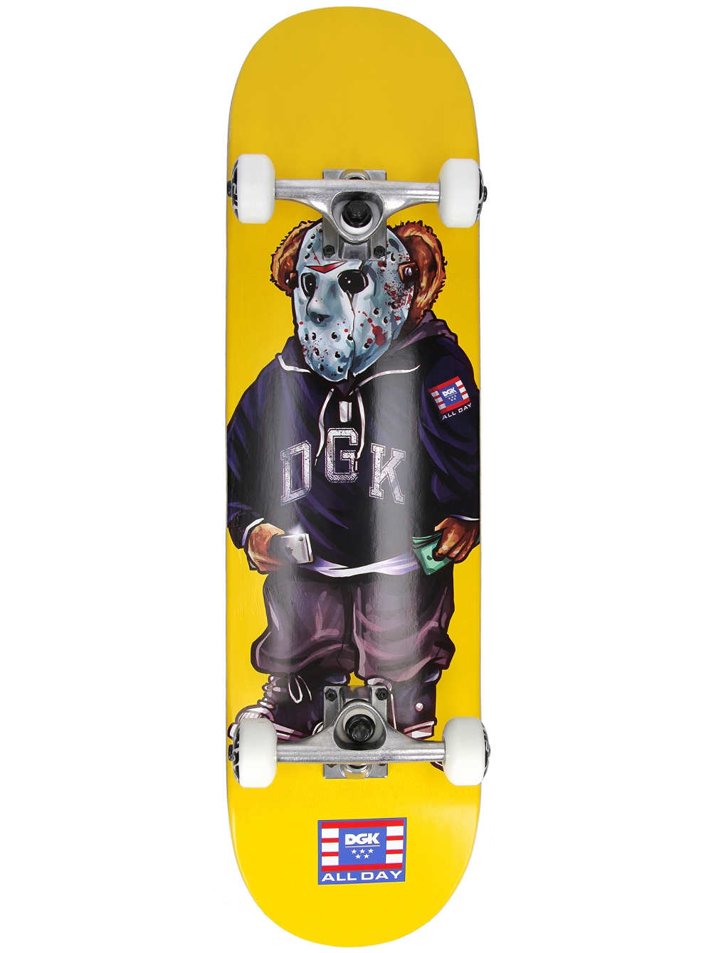 DGK The Plug Yellow Complete 7.75