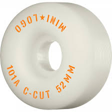 Mini Logo C-Cut 52mm 101a Wheels White