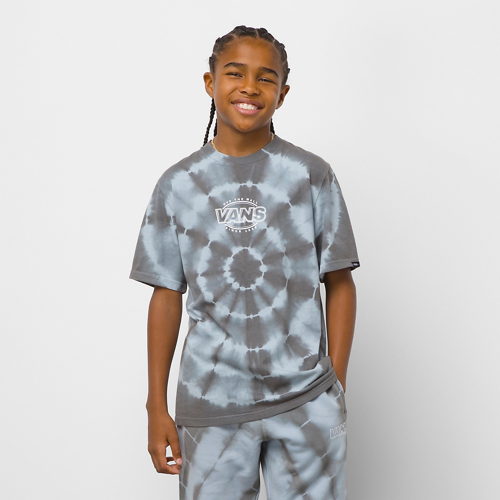 Vans Tie Dye Logo Tee Youth