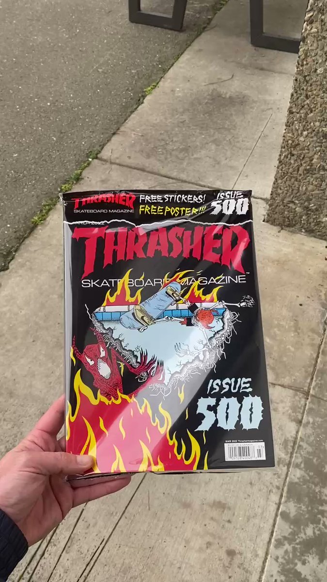 Thrasher Magazine Issue 500 March 2022