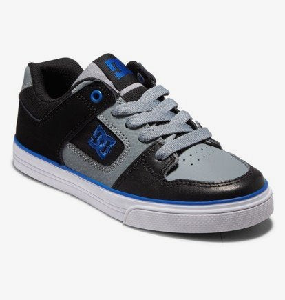 DC Youth Pure Black/Grey/Blue (XKSB)