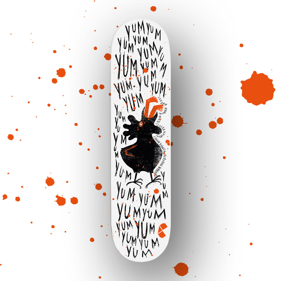 Curb Revenge Of Chickens by Jana Bruggeman 8.0
