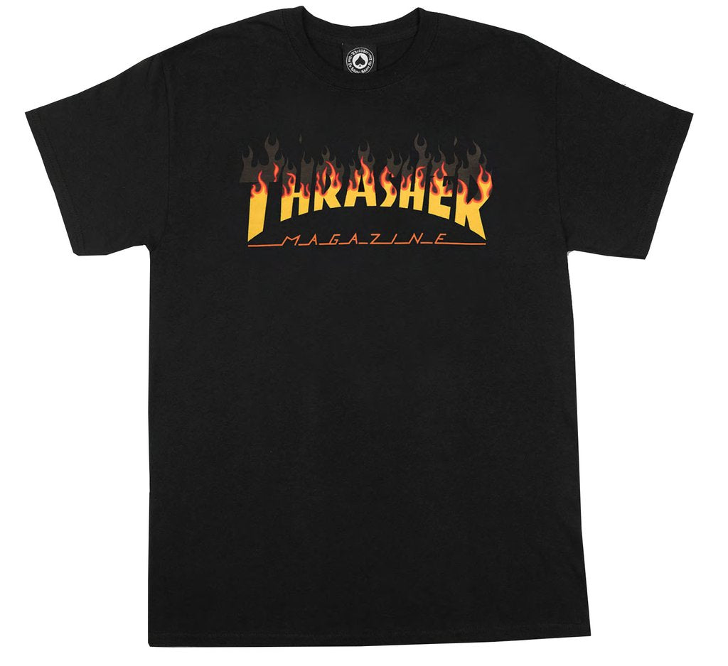 Thrasher BBQ Tee Black