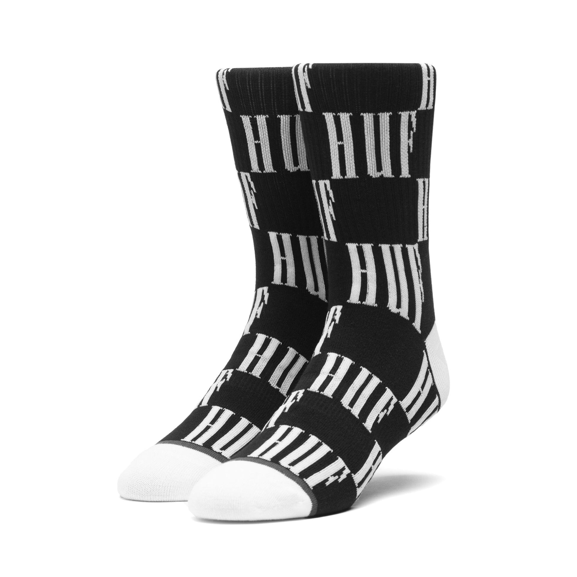 Huf Big Checkered Socks Black