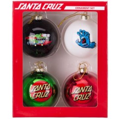 Santa Cruz Xmas Ornament Set