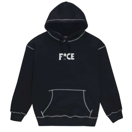 F*CE Colorseam Hoodie Black/White