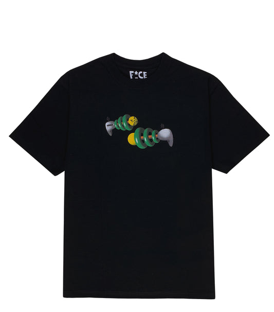 F*CE LASER TEE BLACK