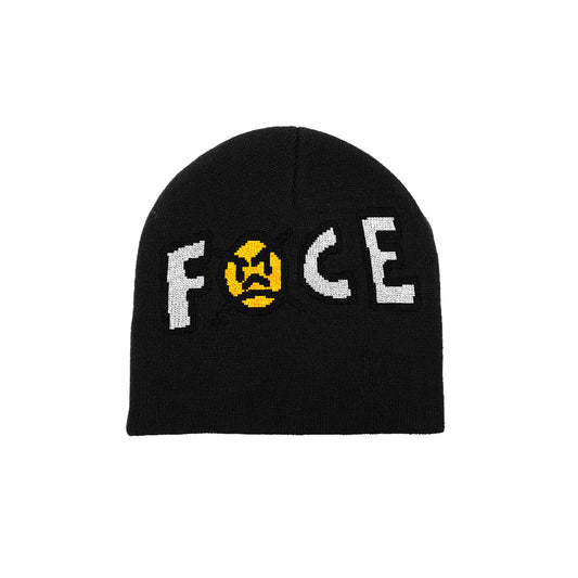 M*D BEANIE - BLACK - F*CE