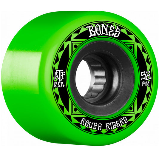 Bones Rough Riders 80a Runners Green ATF 56mm (Soft Wheels)