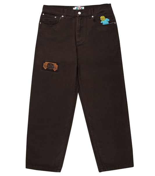 F*CE Moneypants Jeans Dark Brown