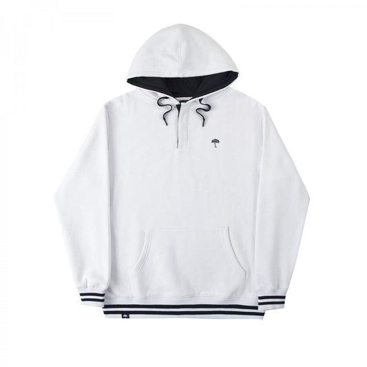Helas Buttoned Hoodie White