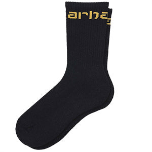 Carhartt Logo Socks Black/Colza