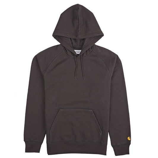 Carhartt Hooded Chase Sweat Asphalt/Gold