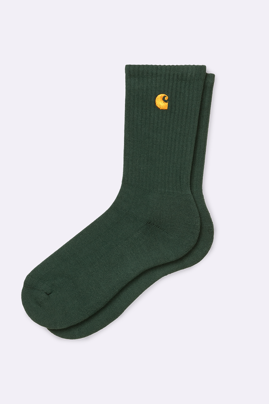 Carhartt WIP Chase Socks Green/Gold