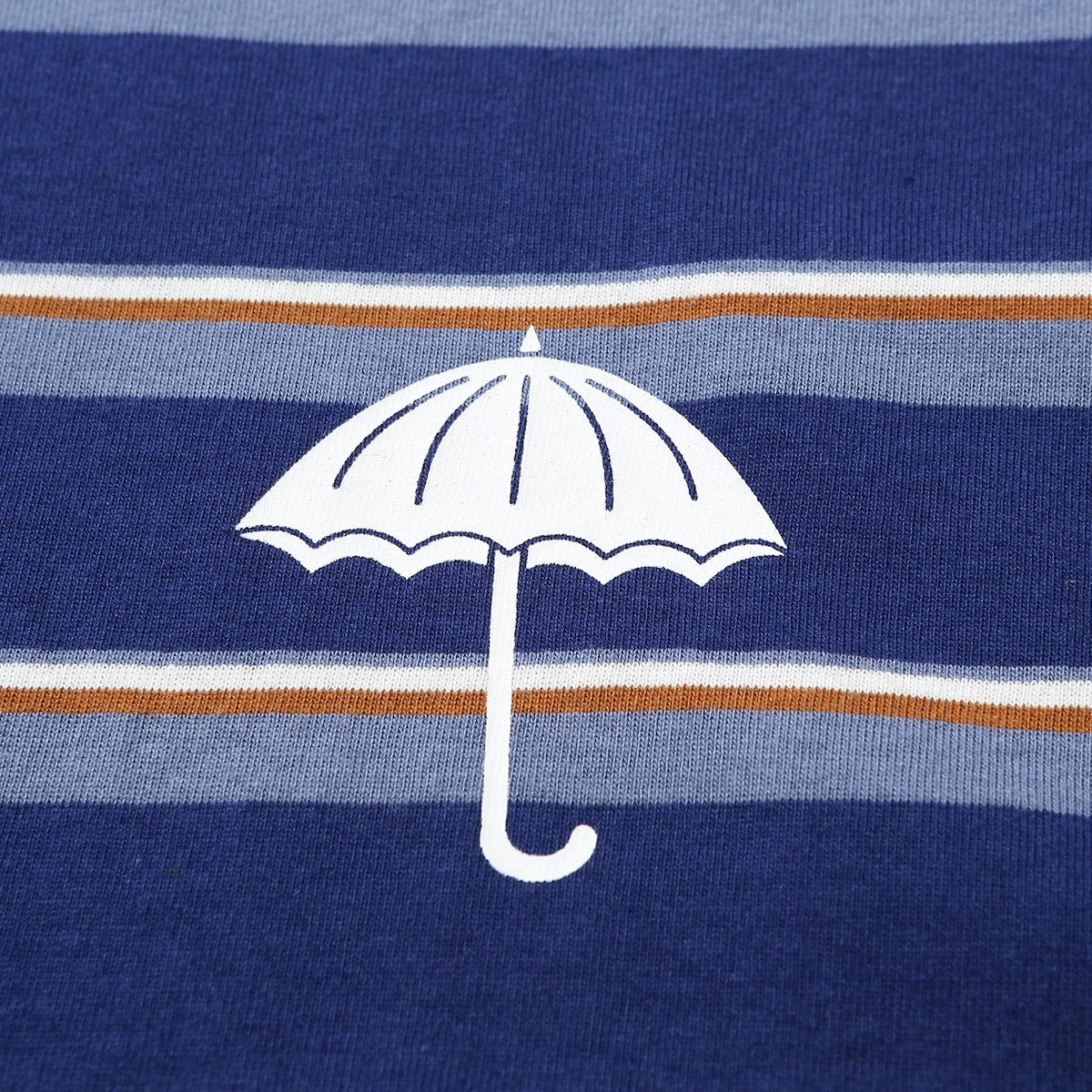 Helas Stripy Umbrella Tee Navy