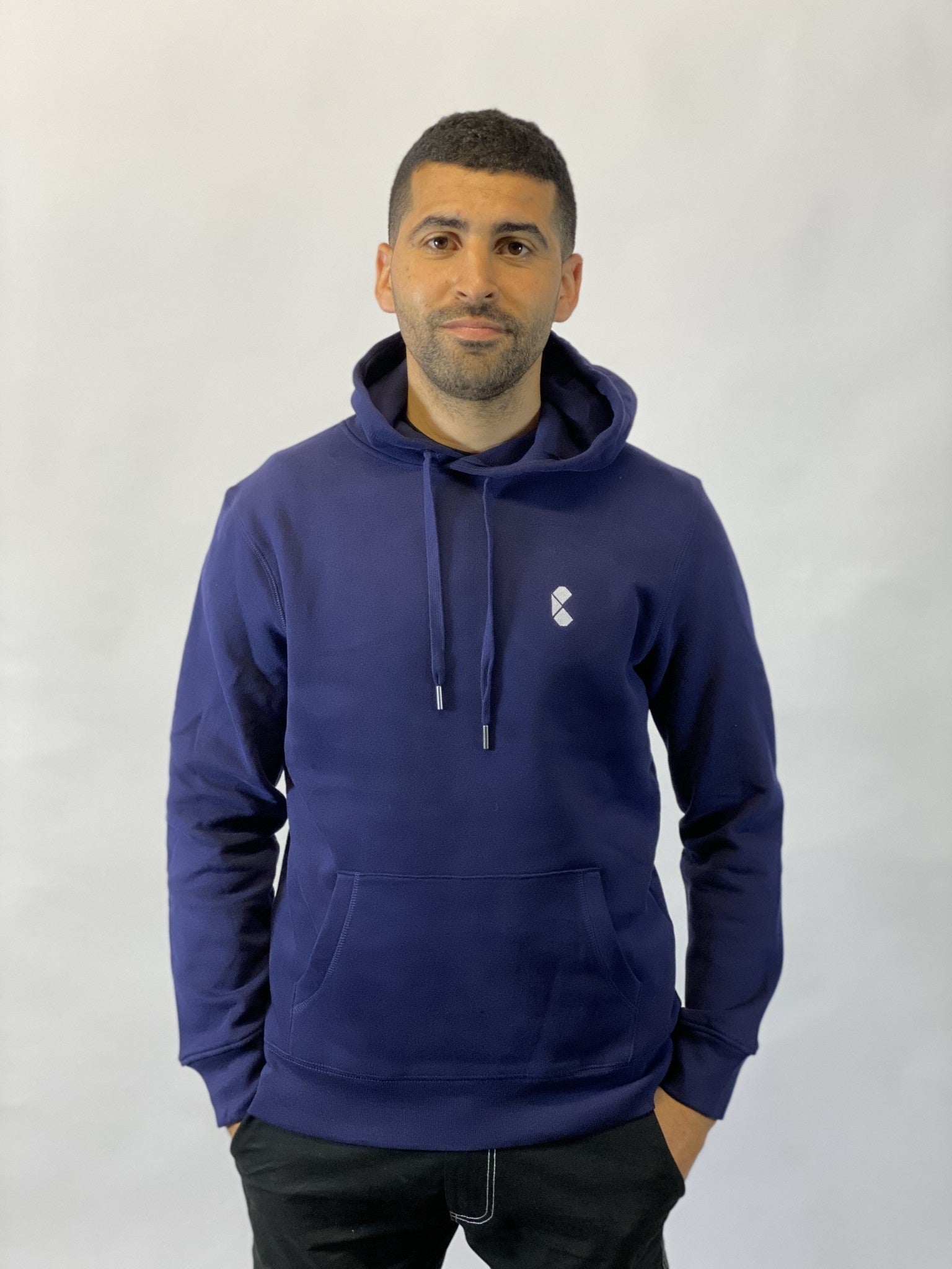 Curb x Gonz Family Hood Navy