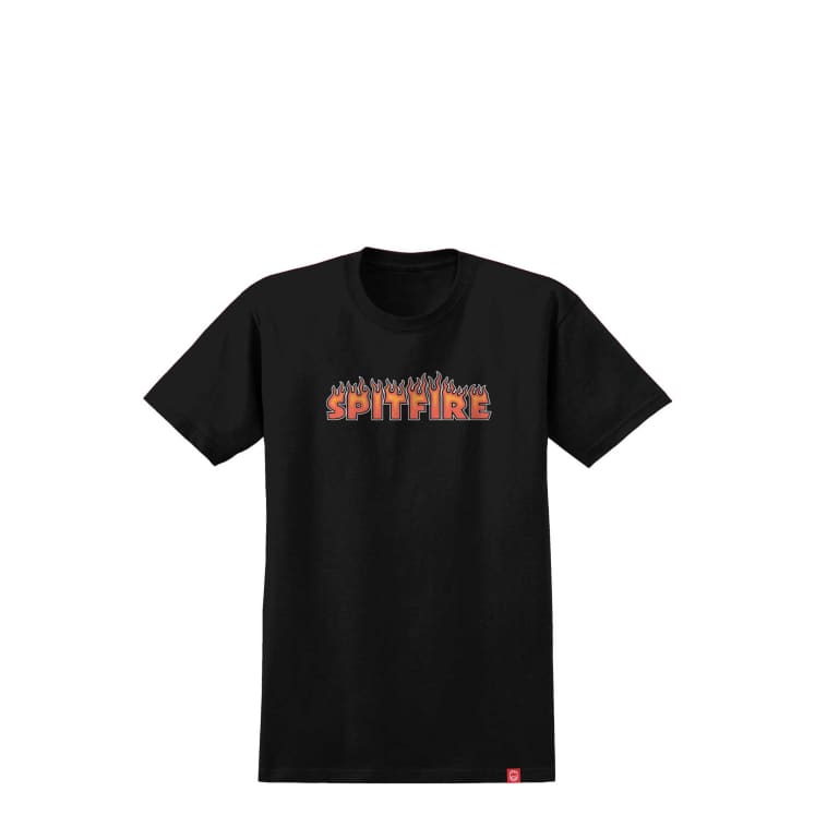 Spitfire Flash Fire Youth Tee Black
