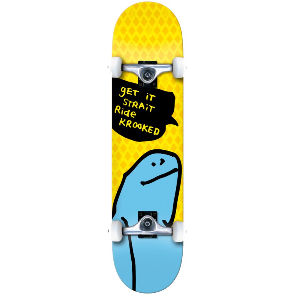 Krooked Shmoo Yellow Complete 7.75