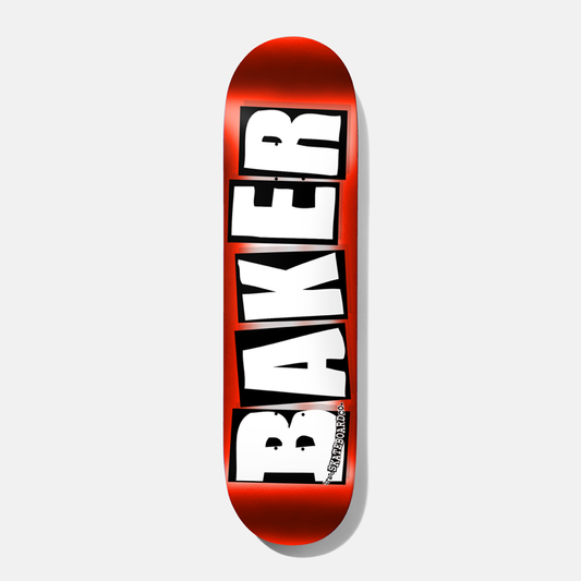 Baker - Brand Logo Red Foil 8.25
