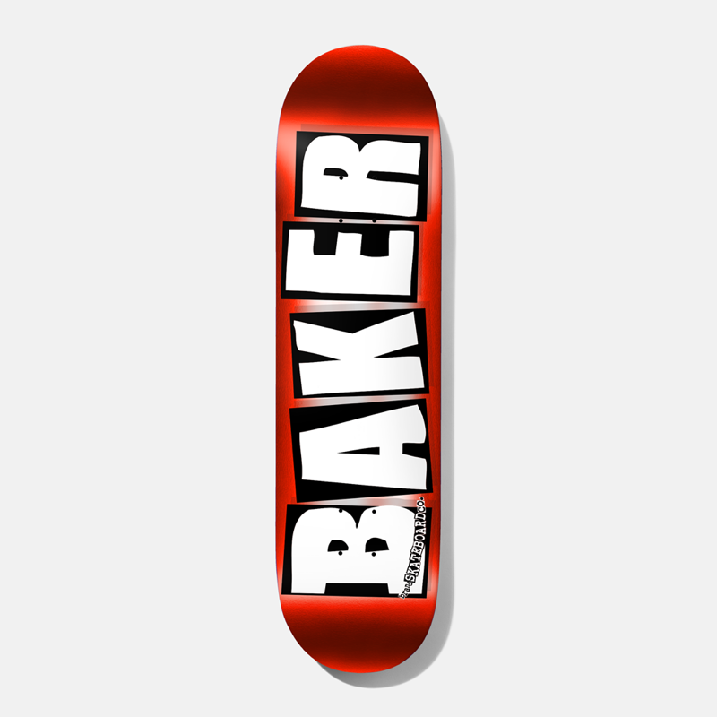 Baker - Brand Logo Red Foil 8.0