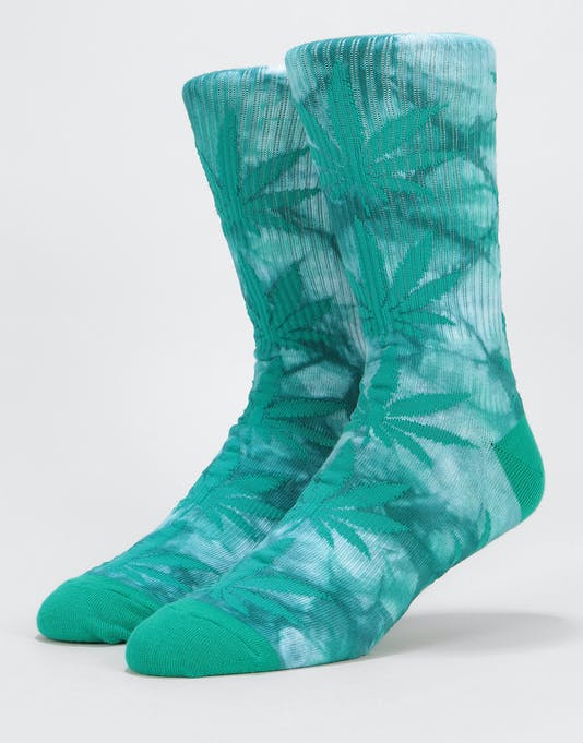 Huf Plantlife Tie Dye Socks Deep Jungle