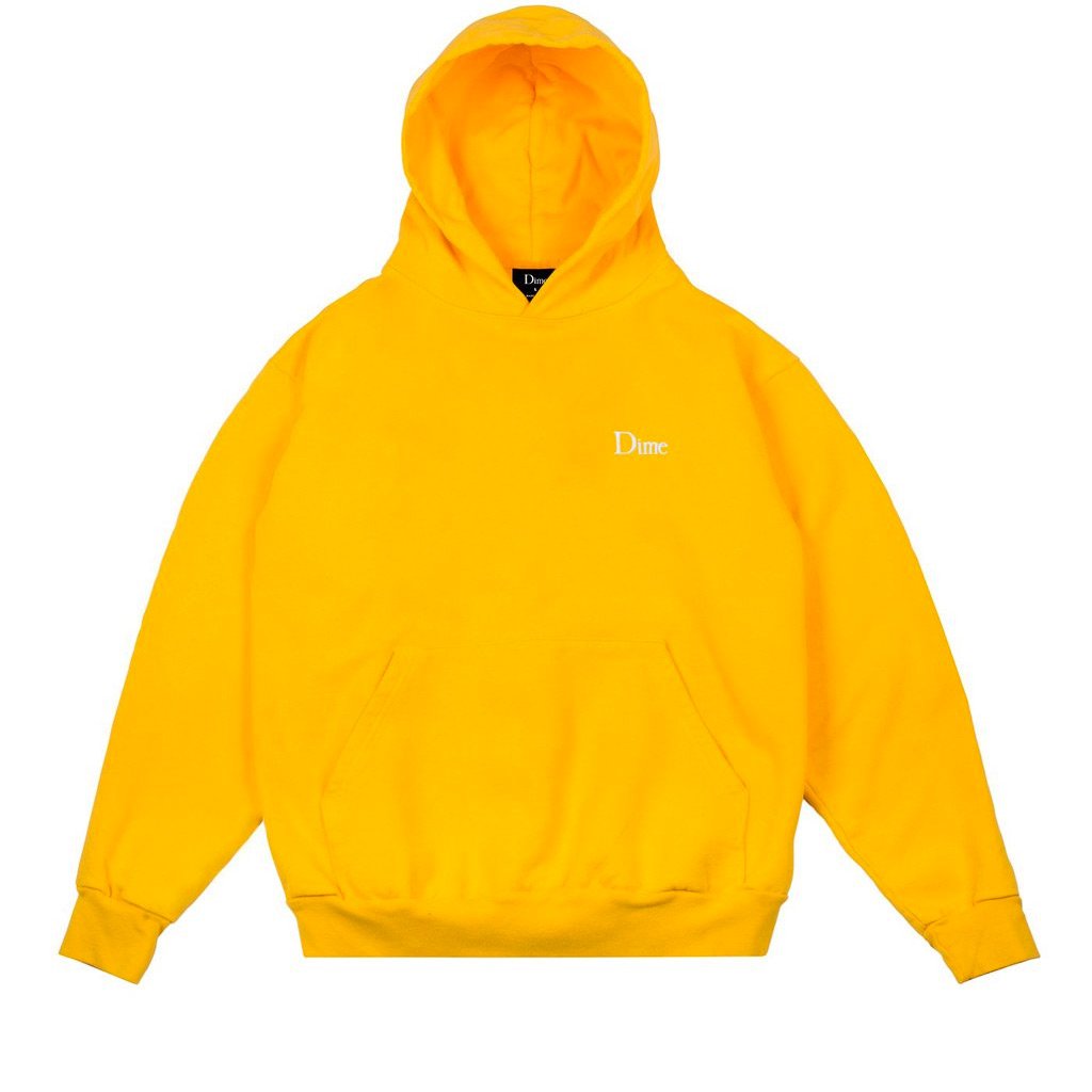 Dime Classic Embroided Hood Yellow