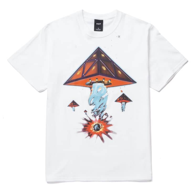 Huf - Doomsday Tee White