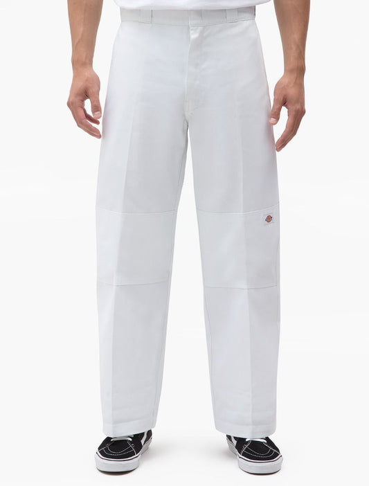 Dickies Double Knee Work Pant White