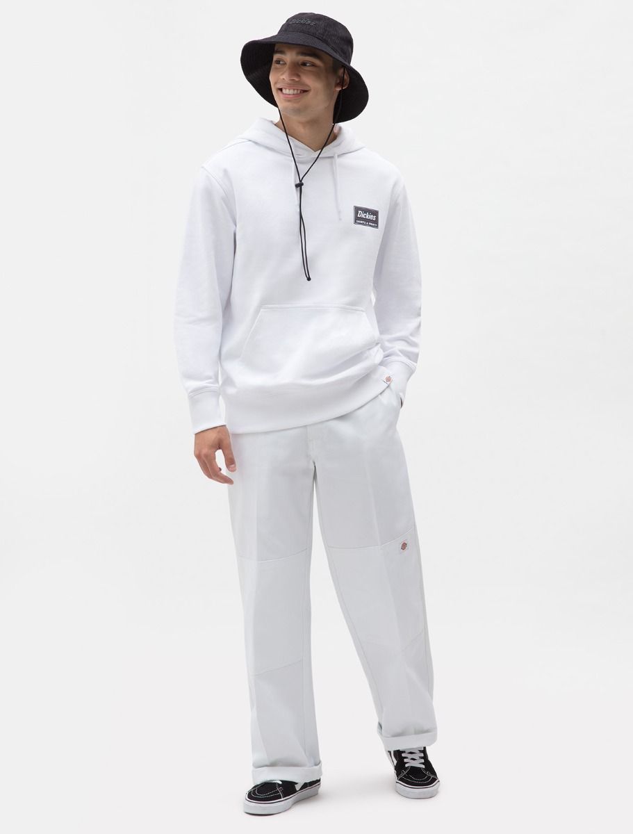 Dickies Double Knee Work Pant White