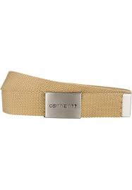 Carhartt WIP Clip Belt Chrome Leather